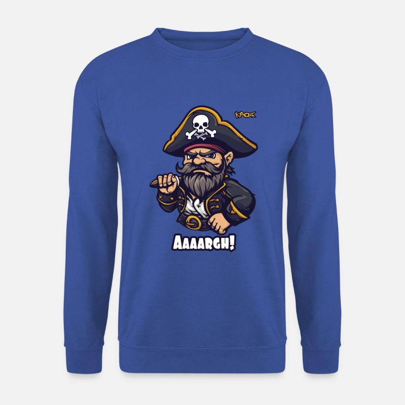 Aargh! Captain Pirate - Unisex Sweatshirt - royal blue