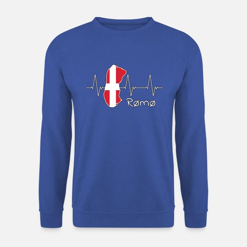 Rømø - Römö - Dänemark - Denmark - Unisex Pullover - Royalblau