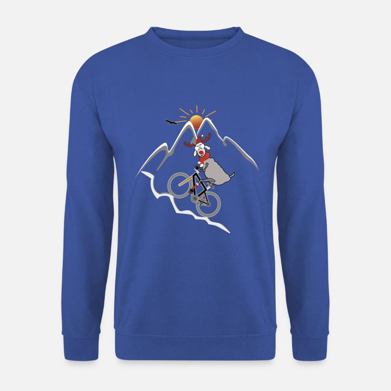 Weihnachten MTB - Unisex Pullover - Royalblau