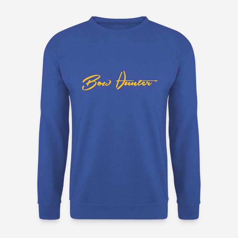 Bowhunter lettering - Unisex Sweatshirt - royal blue