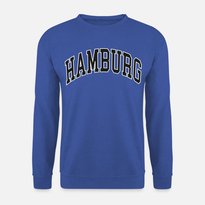 Hamburg - Unisex Pullover - Royalblau