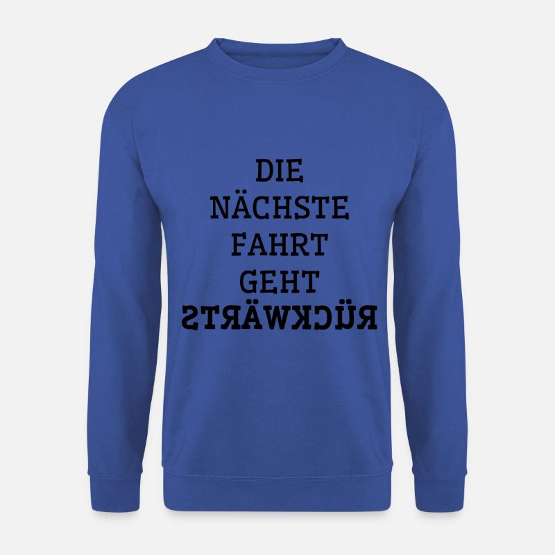 Kirmes Wasen Jahrmarkt Karussell Geschenk Rummel - Unisex Pullover - Royalblau