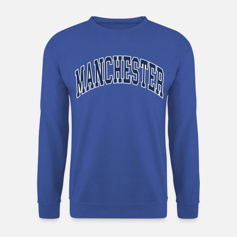 Manchester - Unisex Pullover - Royalblau
