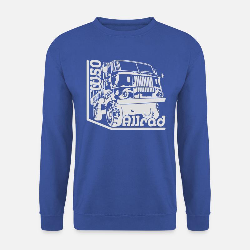 IFA LKW W50 4x4 Allrad L6 - Unisex Pullover - Royalblau