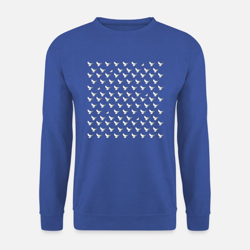 Friedenstauben - Unisex Pullover - Royalblau