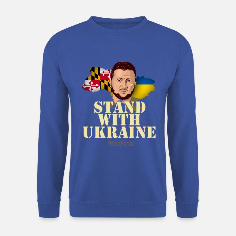 Ukraine Maryland - Unisex Pullover - Royalblau