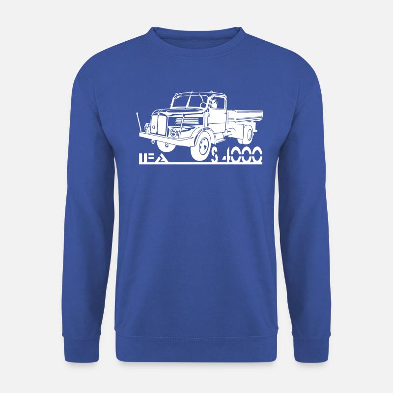 DDR LKW IFA S4000 - Unisex Pullover - Royalblau