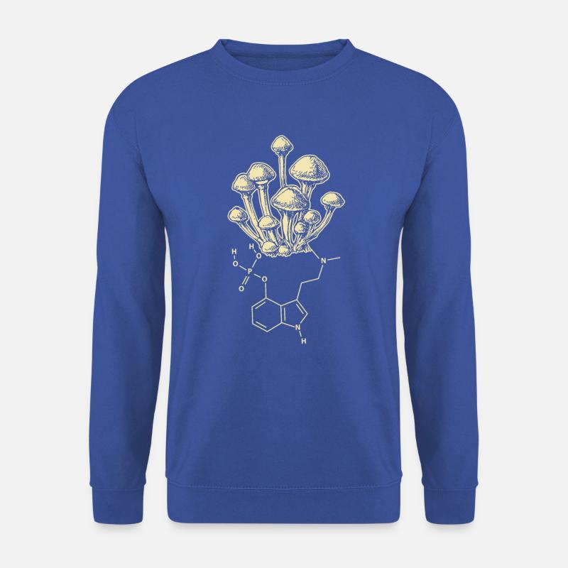 Mushroom Enthogen Psilocybin - Unisex Sweatshirt - royal blue