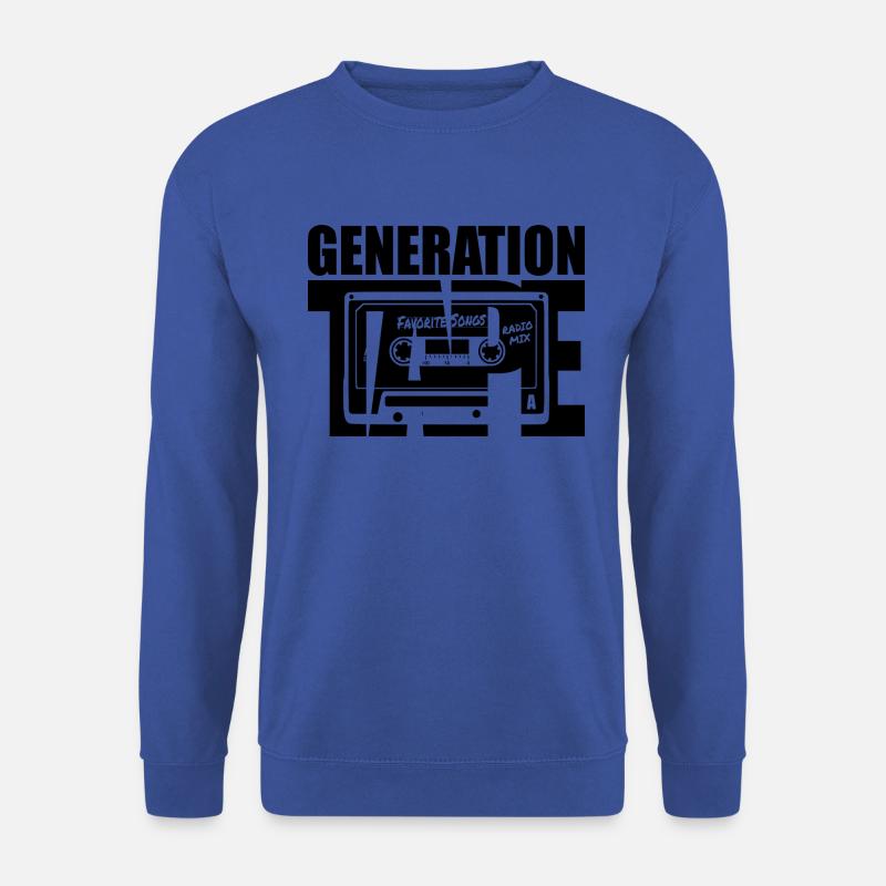 Generation TAPE - Audio Cassette - Unisex Sweatshirt - royal blue