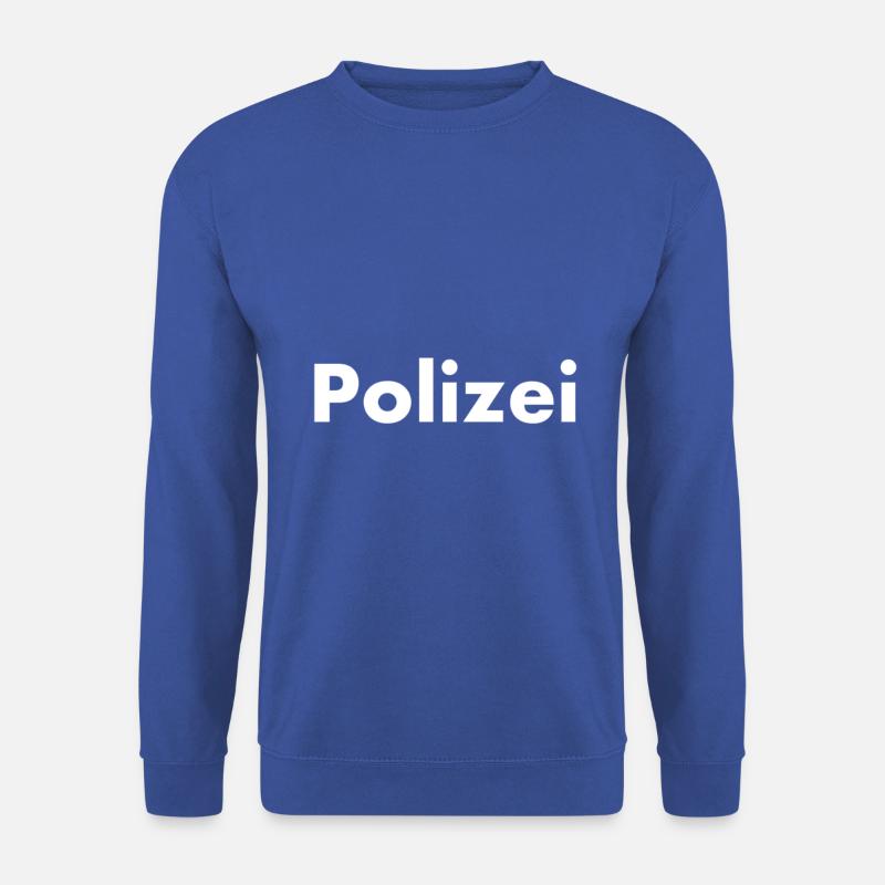 Polizei - Unisex Pullover - Royalblau