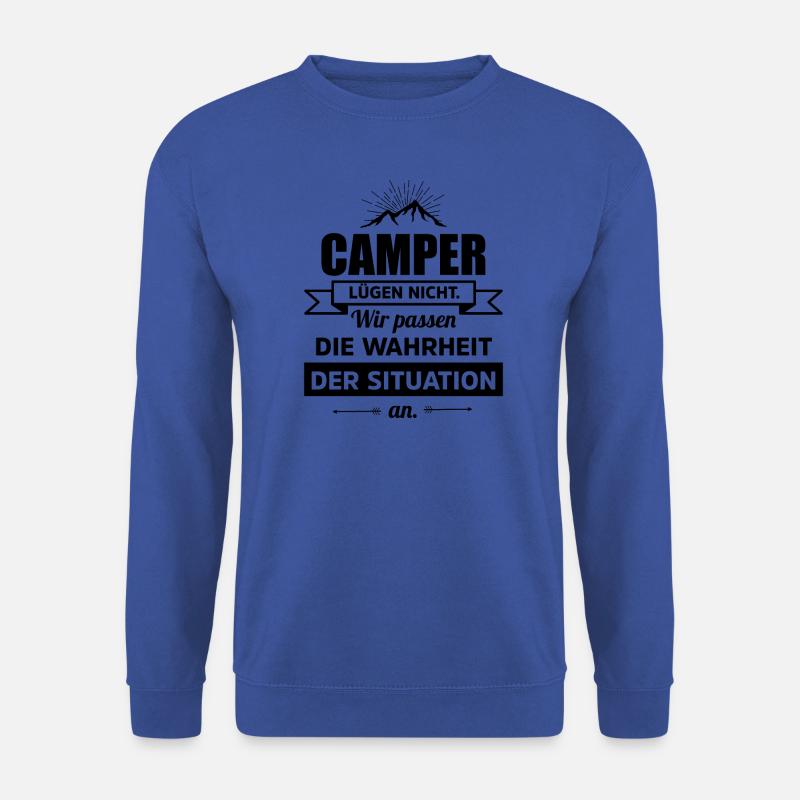 Camper Lügen nicht... - Unisex Pullover - Royalblau