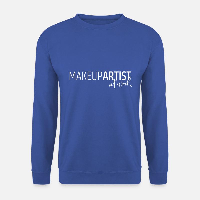 Makeup artist at work - Unisex Sweatshirt - royal blue