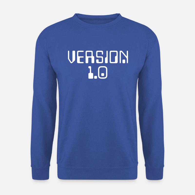 Version 1.0 - Unisex Sweatshirt - royal blue