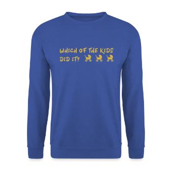 Pickwick Triplets - Murder - Halloween - Unisex Sweatshirt - royal blue - Front - Alina (178cm) & Michal (187cm)