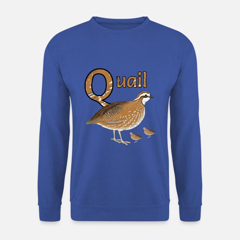 Q For Quail & Chicks - Unisex Sweatshirt - royal blue