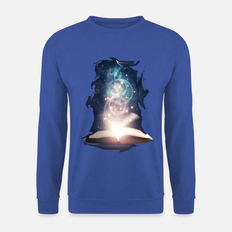 book spell - Unisex Sweatshirt - royal blue