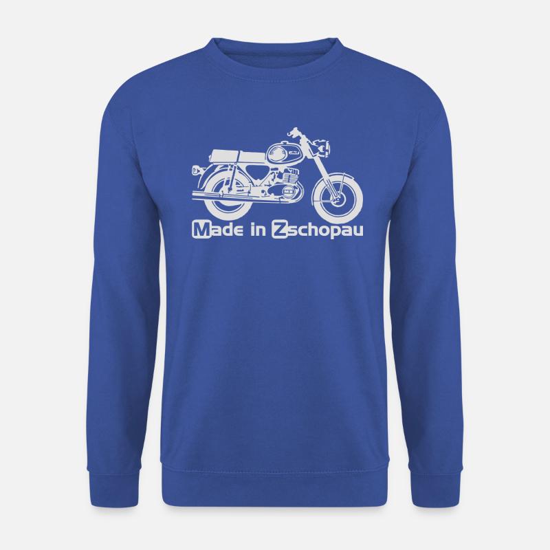 MZ TS250 Zschopau - Unisex Pullover - Royalblau