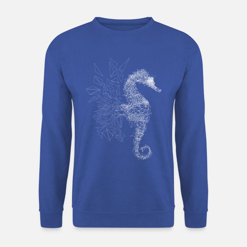 Seepferdchen - Unisex Pullover - Royalblau