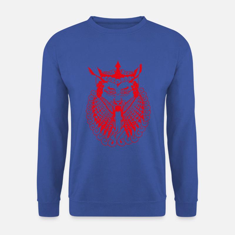 Gena rot - Unisex Pullover - Royalblau