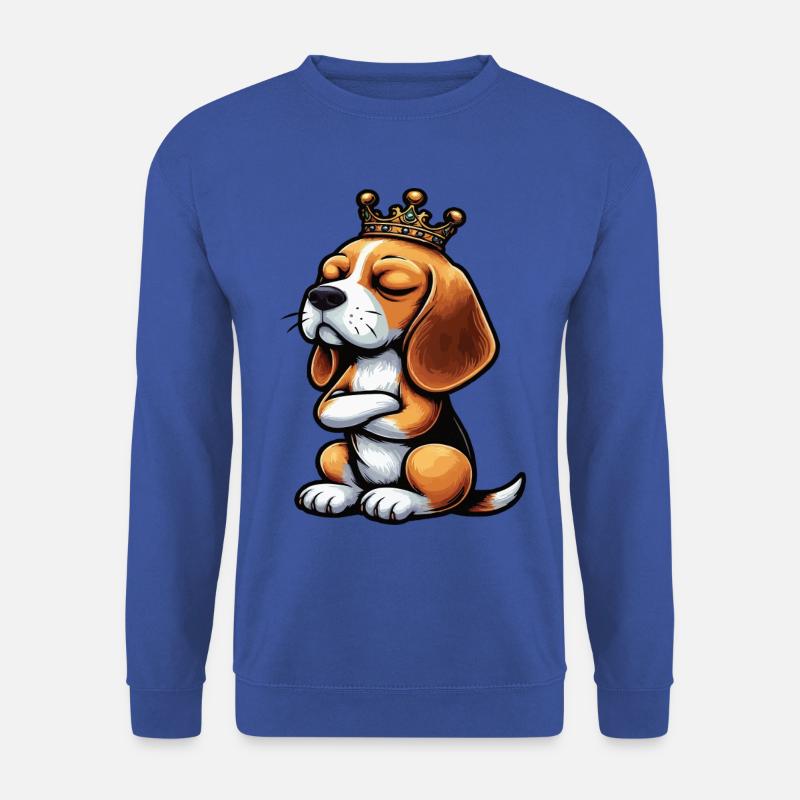 Beagle Beaglebesitzer Beaglehalter beaglehund - Unisex Pullover - Royalblau
