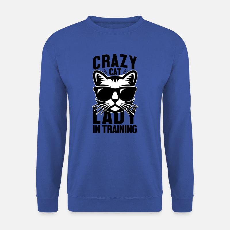 Crazy cats - Unisex Sweatshirt - royal blue