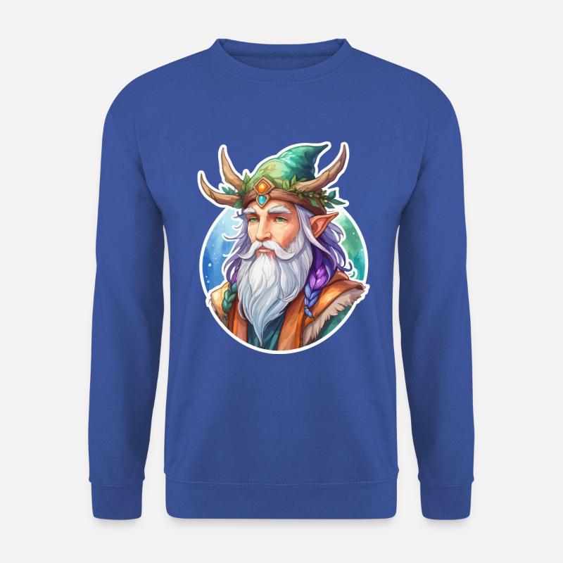 Druide Wasserfarben - Unisex Pullover - Royalblau