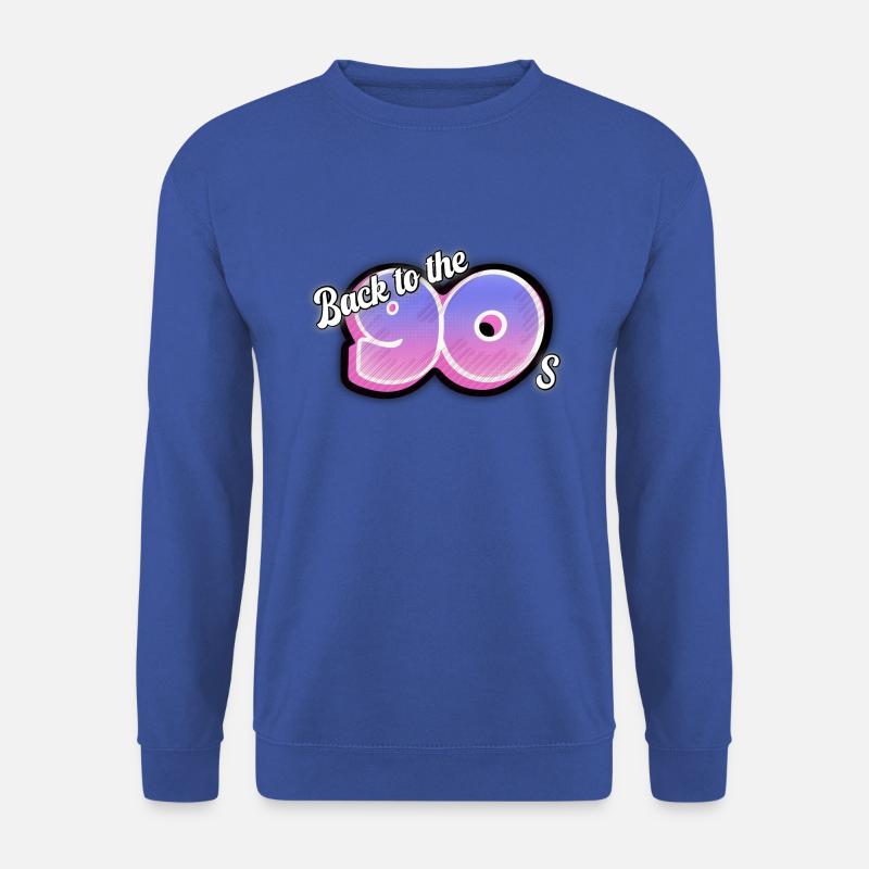 Zurück in die 90er Jahre - Unisex Pullover - Royalblau