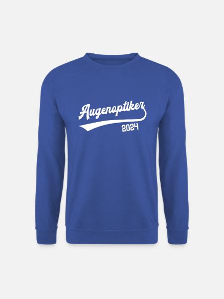 Augenoptiker 2024 Ausbildung Prüfung Optiker - Unisex Pullover - Royalblau