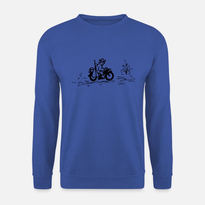 Jäger auf Tour - Unisex Pullover - Royalblau