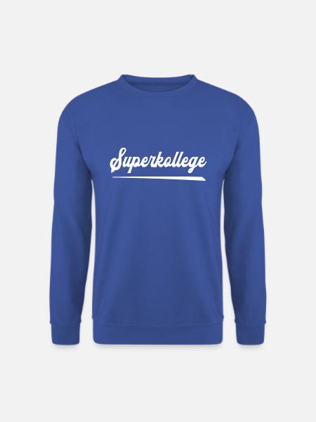 Abschied Kollege Danke Superkollege super Arbeiter - Unisex Pullover - Royalblau
