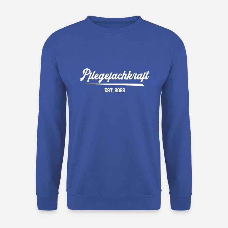 Pflegefachkraft 2022 Pfleger Pflegefachmann Pflege - Unisex Pullover - Royalblau