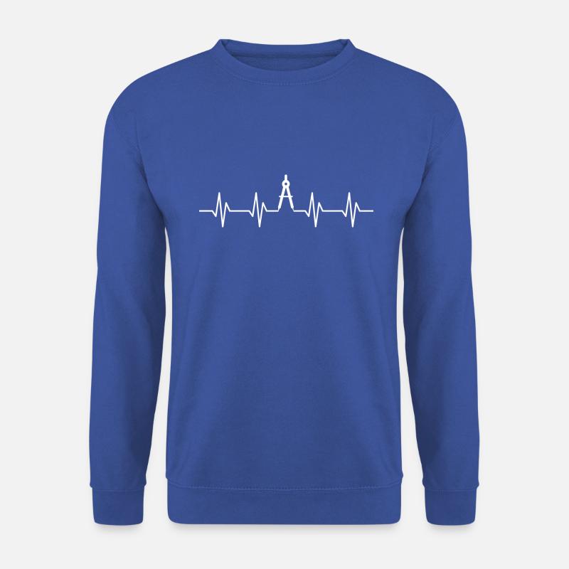 Architektur Leidenschaft Ich bau ein Haus Designer - Unisex Pullover - Royalblau