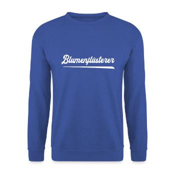 Gärtner Florist Blumenliebhaber Garten Hobby - Unisex Pullover - Royalblau - Vorne - Alina (178cm) & Michal (187cm)