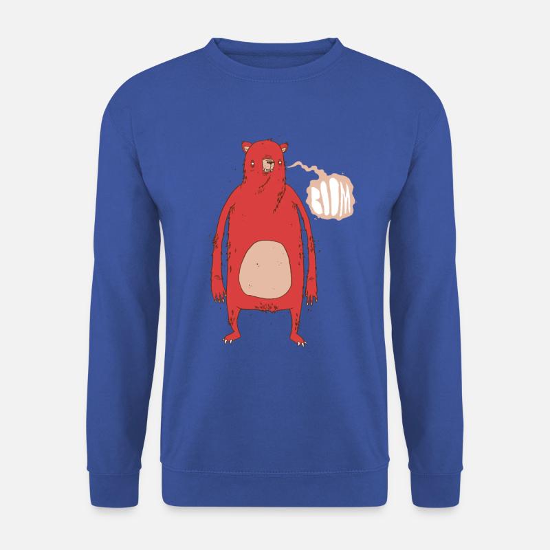 Boombär "Rot" - Unisex Pullover - Royalblau