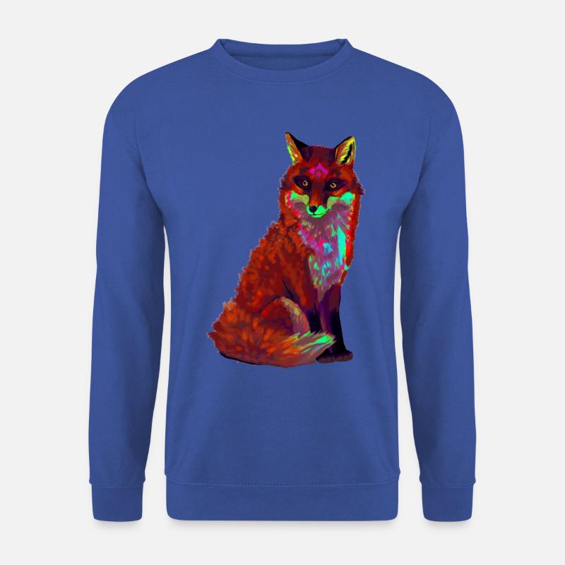 red fox - Unisex Sweatshirt - royal blue
