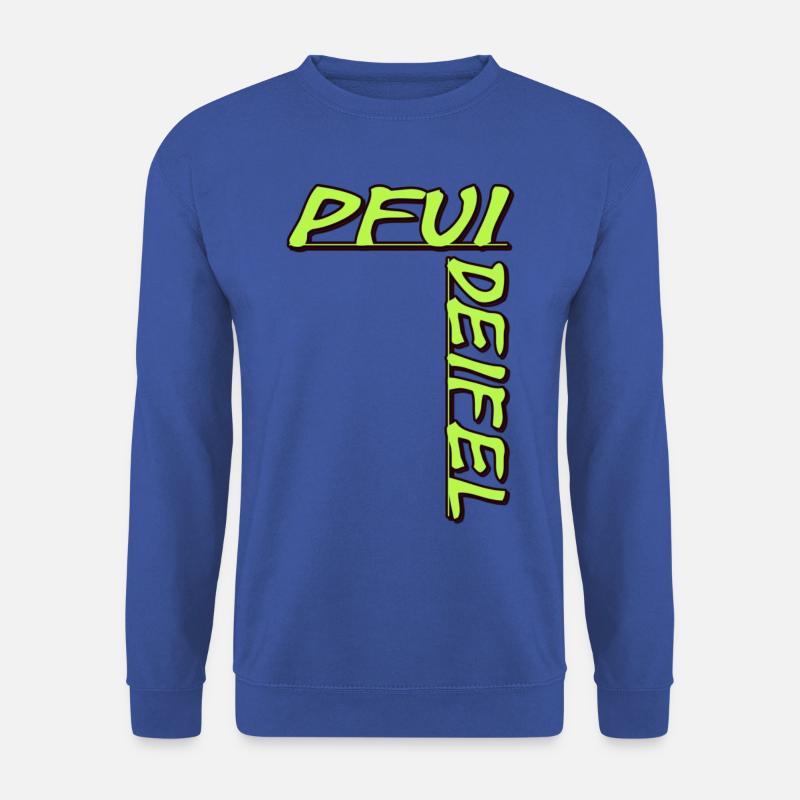 Pfui Deifel - Unisex Sweatshirt - royal blue