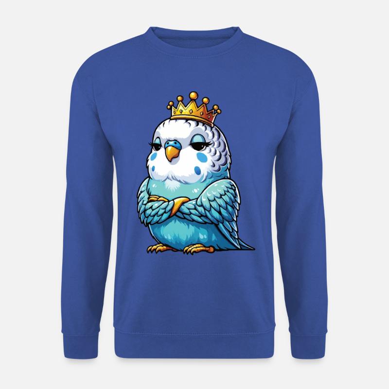Wellensittich Wellensittichbesitzer Wellensittiche - Unisex Pullover - Royalblau