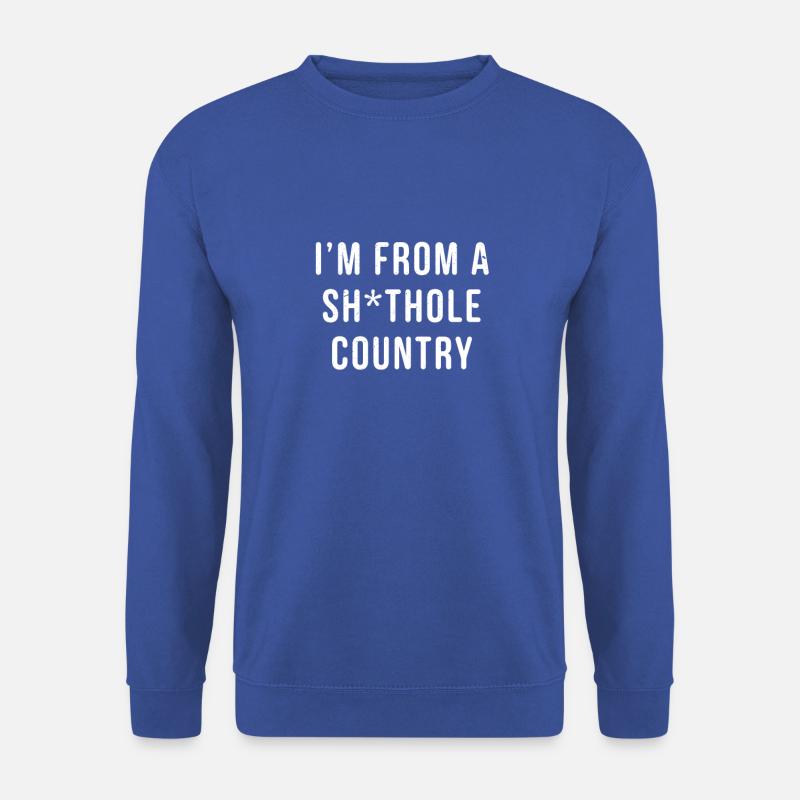  Anti Tees Antirassismus - Unisex Pullover - Royalblau