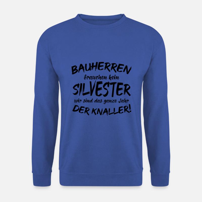 Bauherr - Unisex Pullover - Royalblau