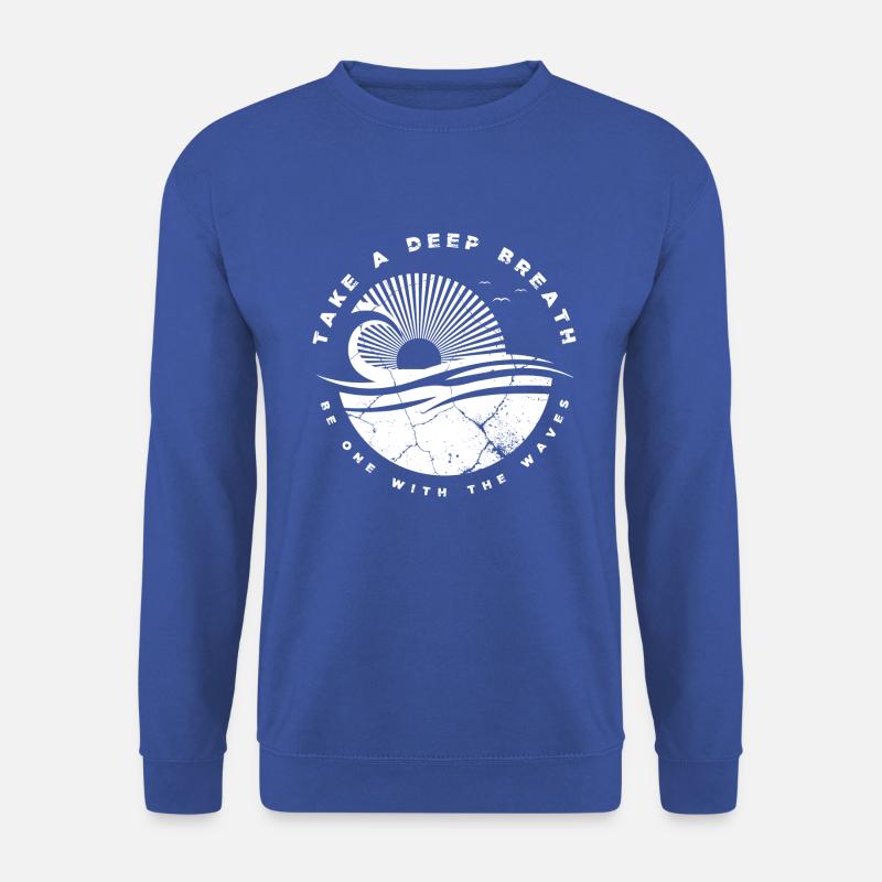 Take a Deep Breath - Unisex Sweatshirt - royal blue
