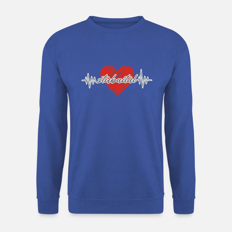 Heartbeat Stubaital - Unisex Pullover - Royalblau