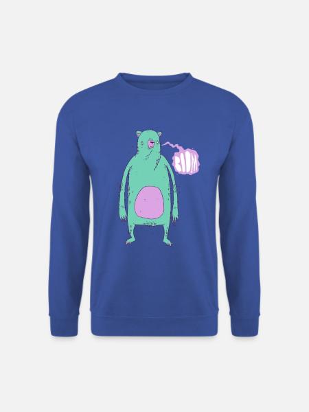 Boom Bär Grün - Unisex Pullover - Royalblau