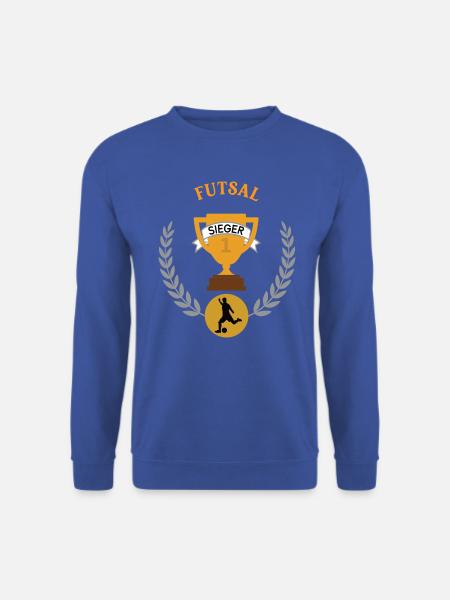 Futsal Sieger Gewinner Turnier Meisterschaft - Unisex Pullover - Royalblau