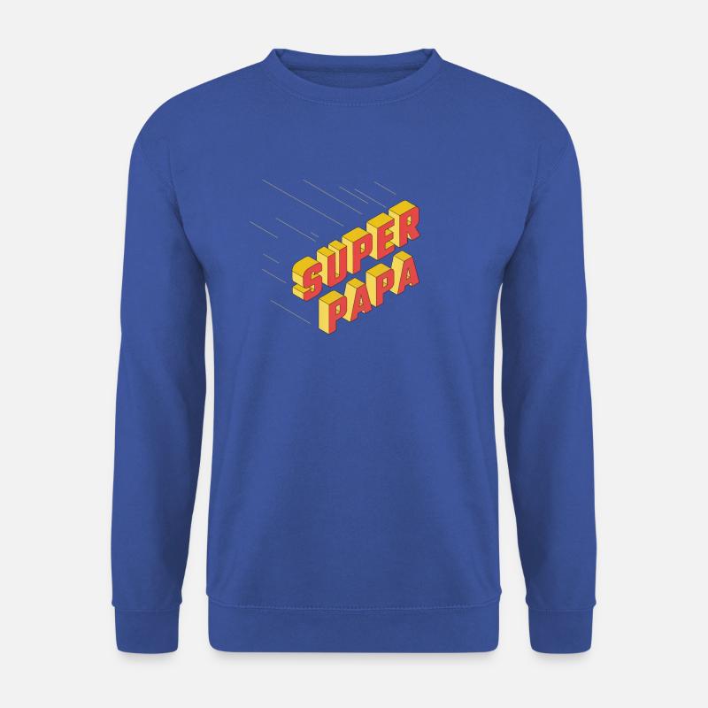 Super Papa - Die besten Väter - Unisex Pullover - Royalblau