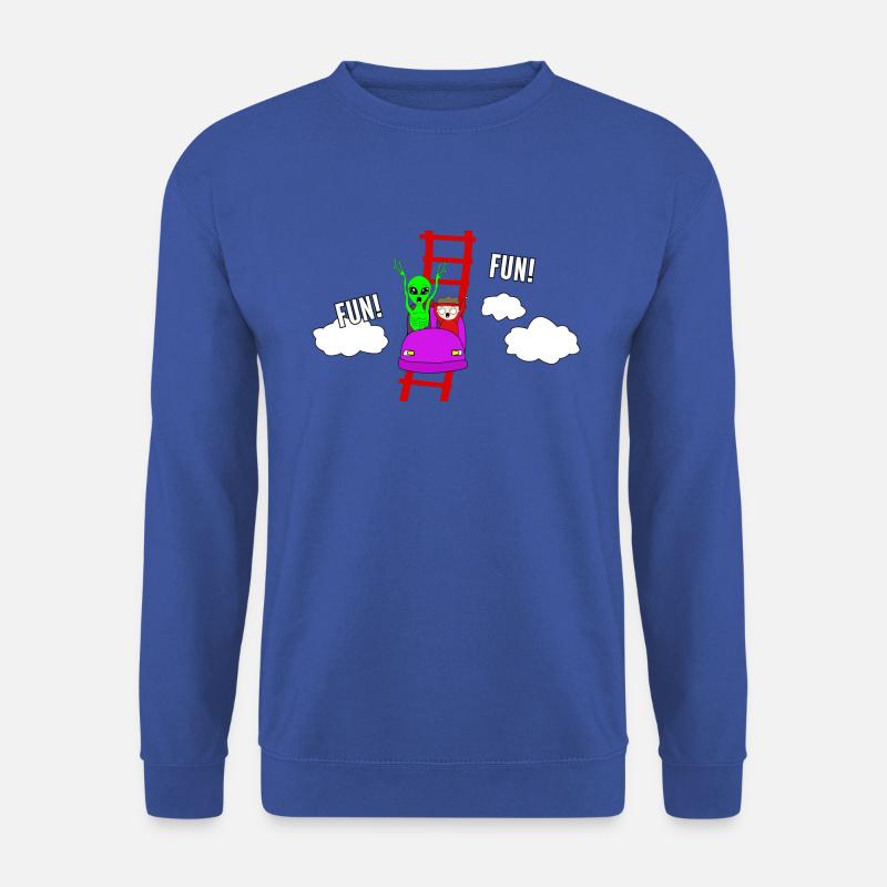 Raid Area 51 Alien Fun - Unisex Pullover - Royalblau