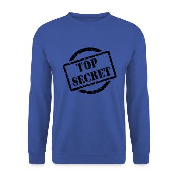 Top secret - Unisex Sweatshirt - royal blue - Front - Alina (178cm) & Michal (187cm)