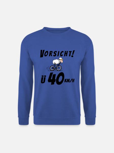 Radsport Triathlon - Unisex Pullover - Royalblau