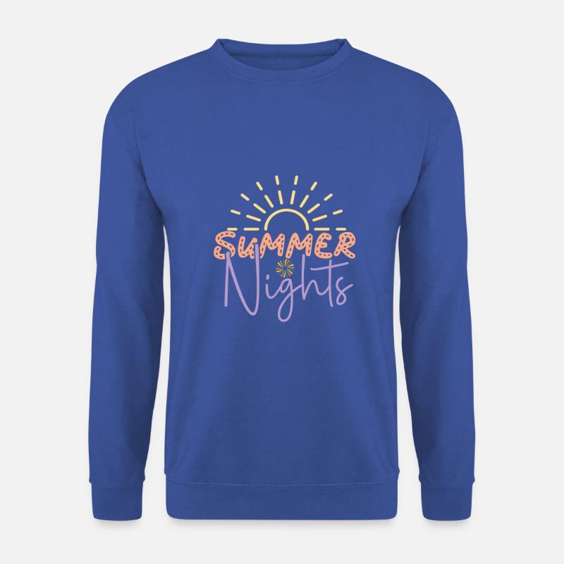 Sommernächte - Unisex Pullover - Royalblau