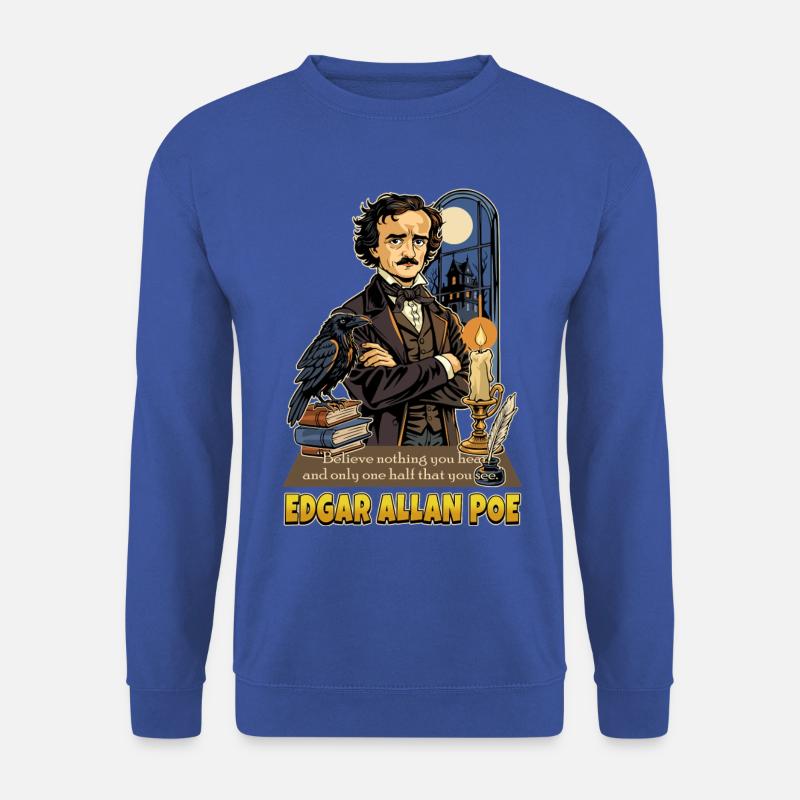 Allan Poe - Unisex Pullover - Royalblau