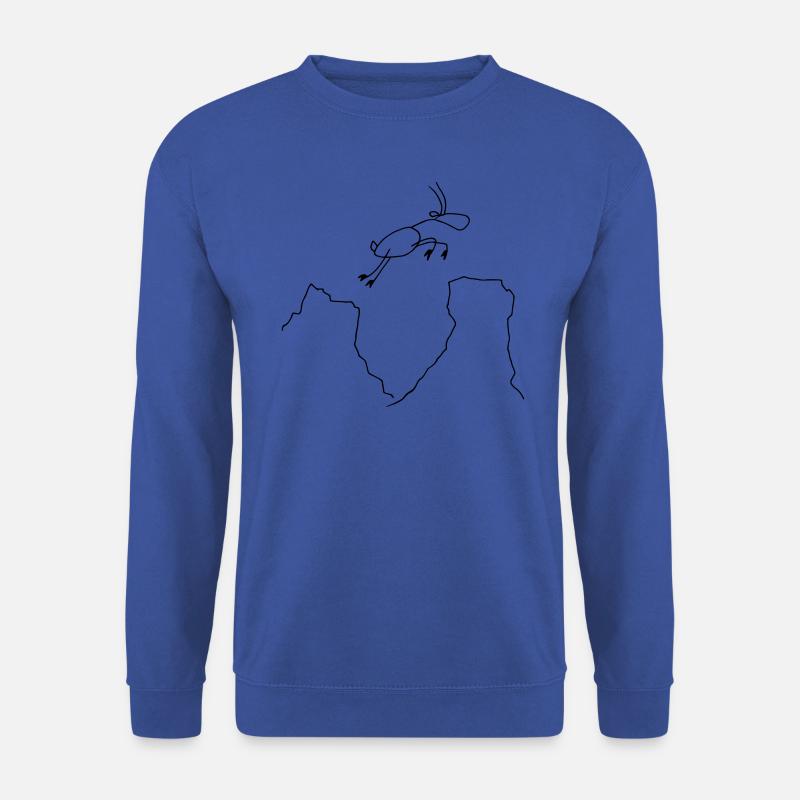 Springender Steinbock - Unisex Pullover - Royalblau